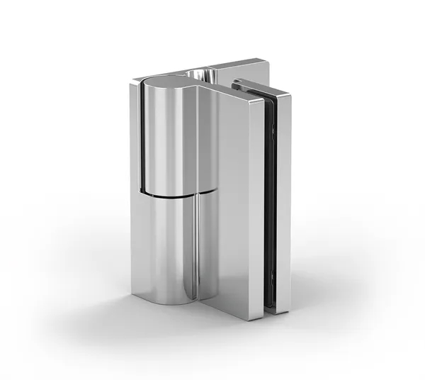 Arta shower door hinge, glass-wall 90°